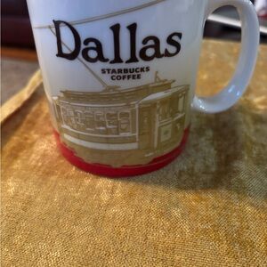 Starbucks Dallas Mug - Red and White